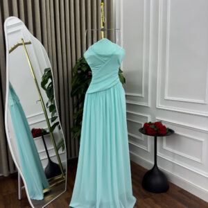 فستان كرستال ازرق