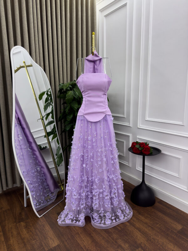 فستان لاڤندر ملكي